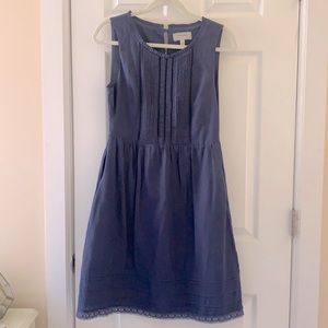 Anthropologie Moulinette Soeurs Blue Dress, Size 6